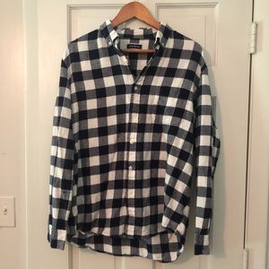 Flannel button down